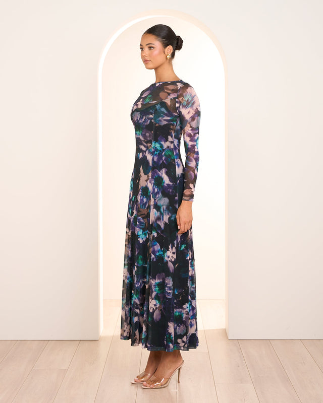 Meera Long Sleeve Maxi Dress