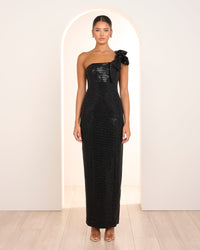 Jessa One Shoulder Gown