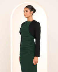 Jacey Cropped Curve Bolero