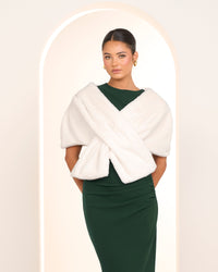 Elina Faux Fur Stole