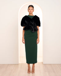 Elina Faux Fur Stole