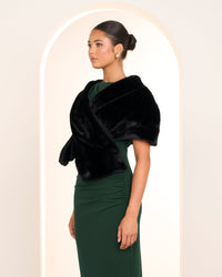 Elina Faux Fur Stole