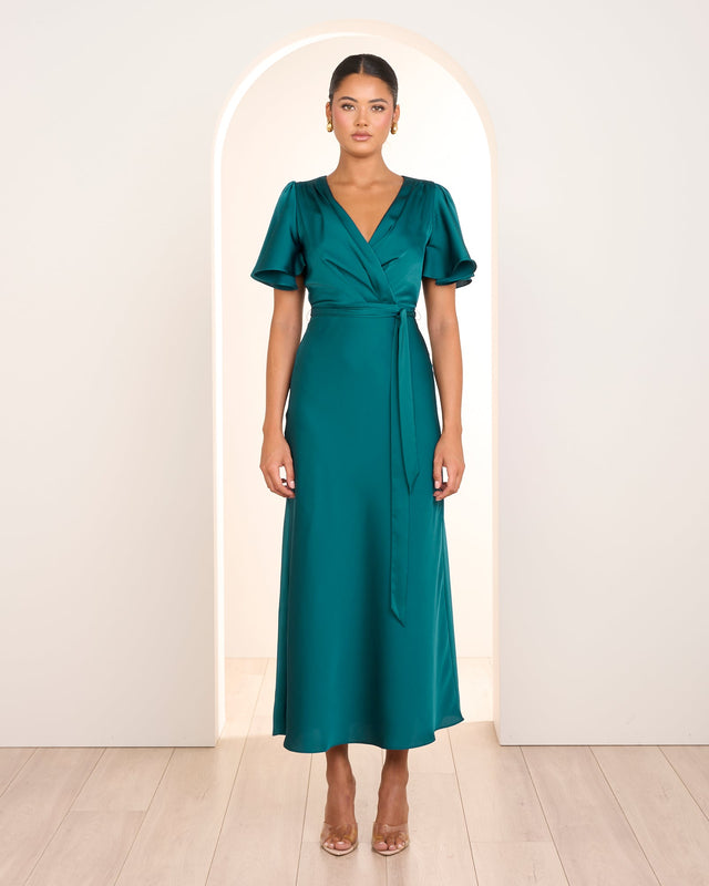 Effie Short Sleeve Maxi Dress