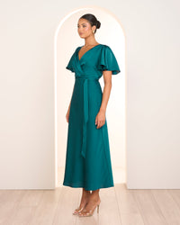 Effie Short Sleeve Maxi Dress