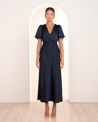 Effie Short Sleeve Maxi Dress