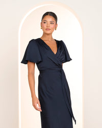 Effie Short Sleeve Maxi Dress