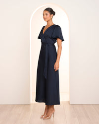 Effie Short Sleeve Maxi Dress