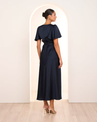 Effie Short Sleeve Maxi Dress