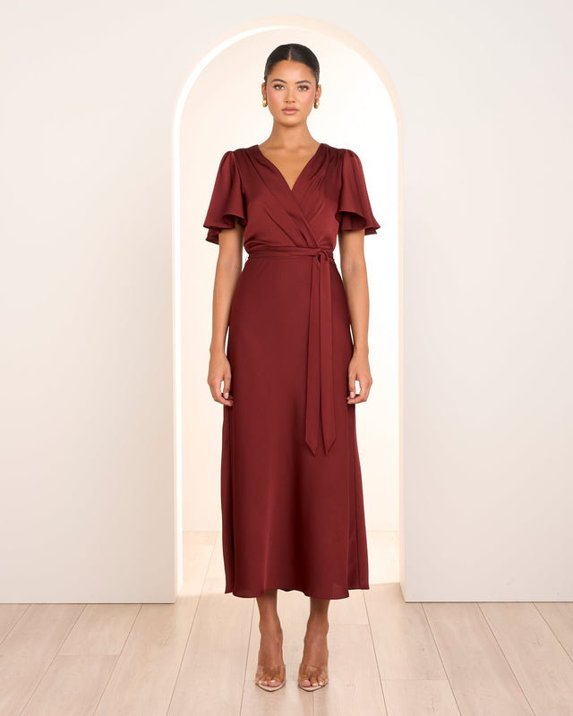 Effie Short Sleeve Maxi Dress