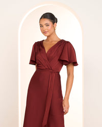 Effie Short Sleeve Maxi Dress