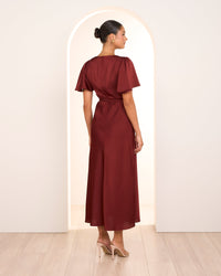 Effie Short Sleeve Maxi Dress