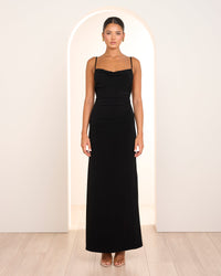 Emmeline Lace Trim Gown