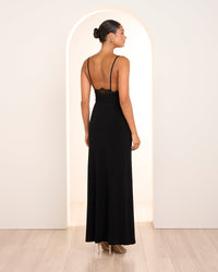 Emmeline Lace Trim Gown