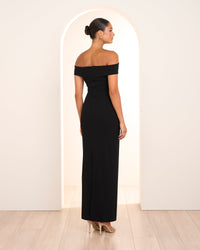 Amir Cold Shoulder Cross Gown