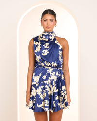 Joyce Frill Hem Mini Dress