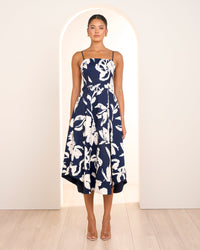 Heili Strapless A-line Dress