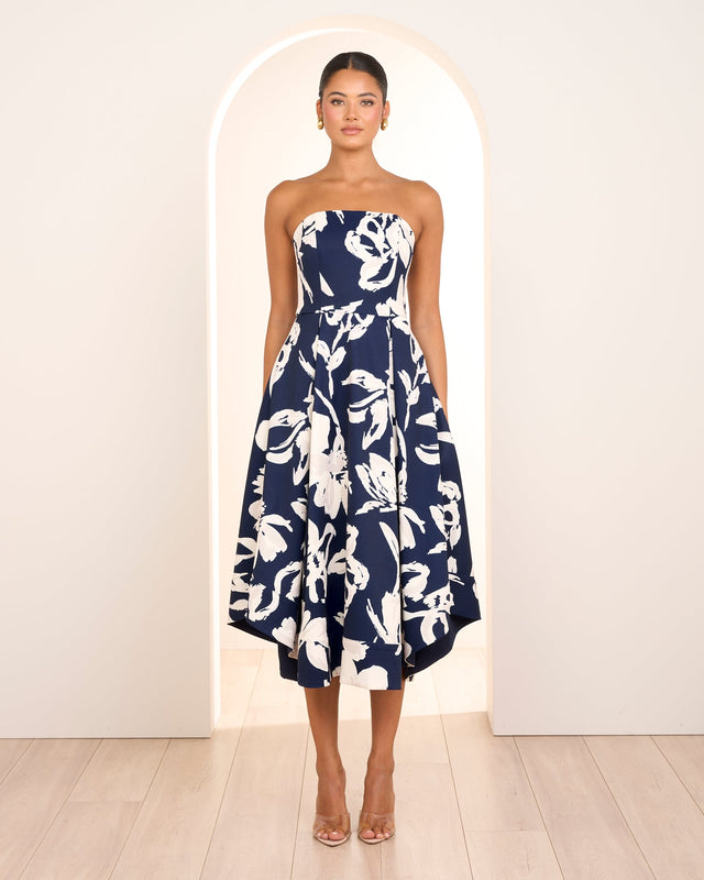 Heili Strapless A-line Dress