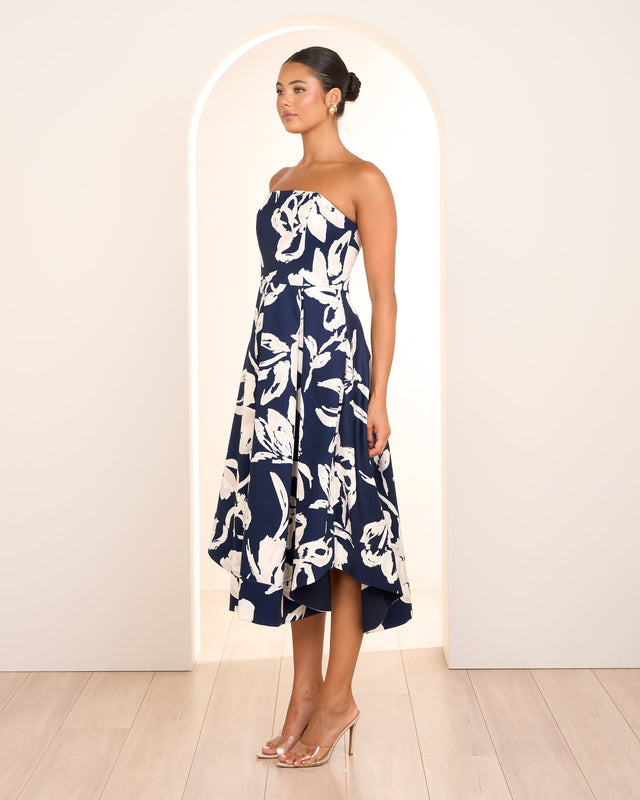 Heili Strapless A-line Dress