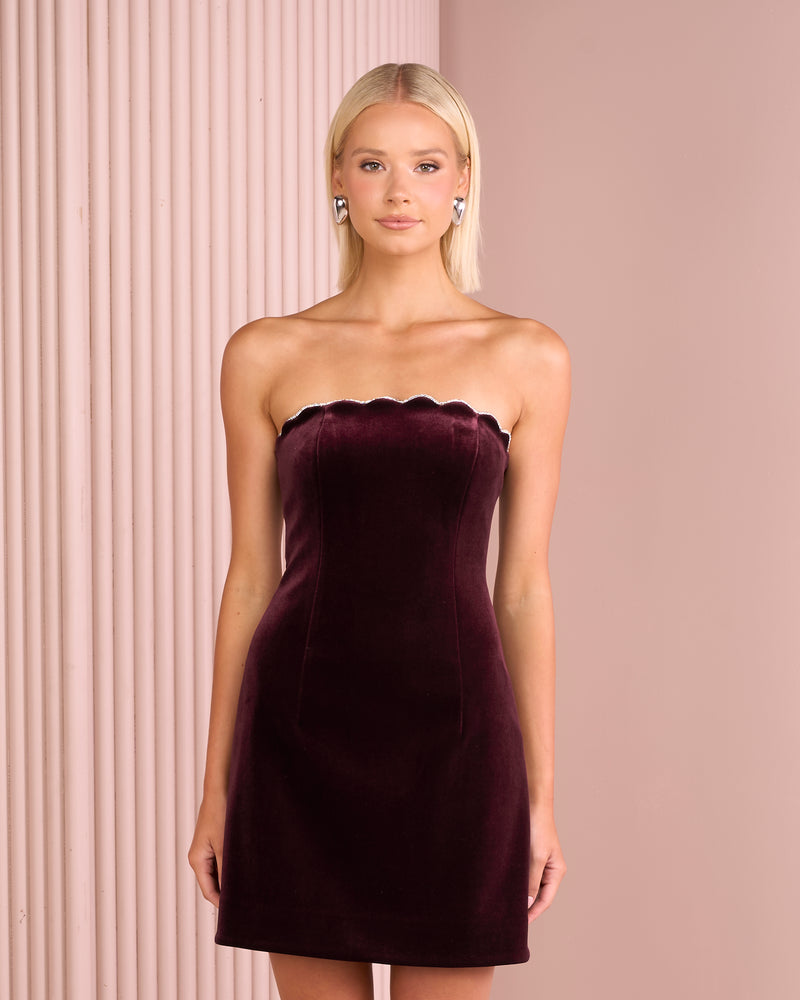 Miriam Strapless Mini Dress