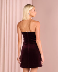 Miriam Strapless Mini Dress