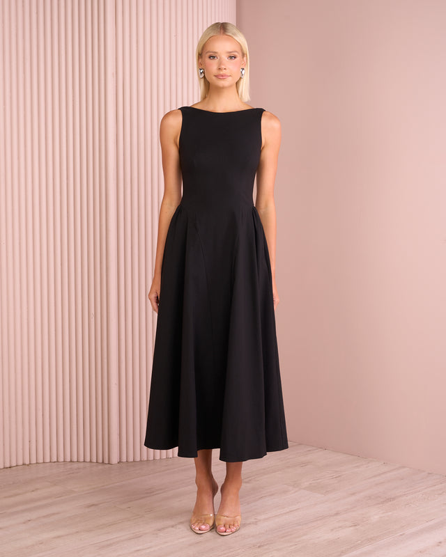 Tammi Full Skirt Midi Dress