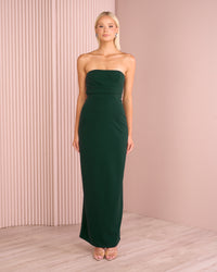 Meradeth Draped Bodice Gown