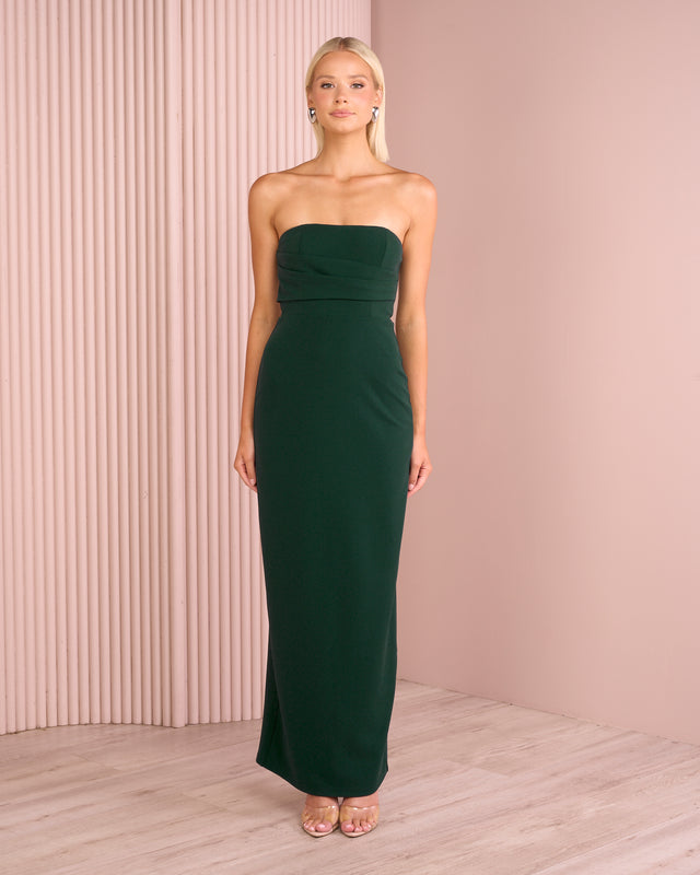 Meradeth Draped Bodice Gown