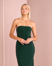 Meradeth Draped Bodice Gown