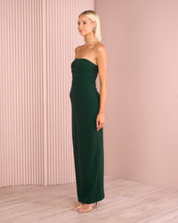 Meradeth Draped Bodice Gown