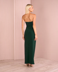 Meradeth Draped Bodice Gown