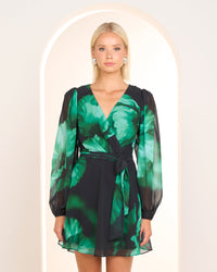 Carolina V-neck Mini Dress