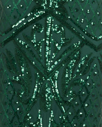 Alley One Shoulder Sequin Gown