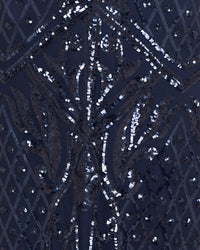 Alley One Shoulder Sequin Gown