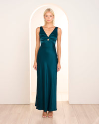 Linda Twist Front Gown