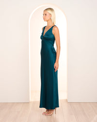 Linda Twist Front Gown