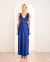Linda Twist Front Gown