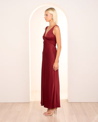 Linda Twist Front Gown