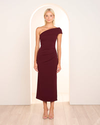 Osanna One Shoulder Midi Dress