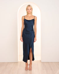 Delia Cowl Neck Dress