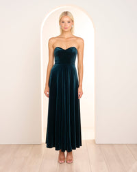 Yuma Sweetheart Strapless Gown