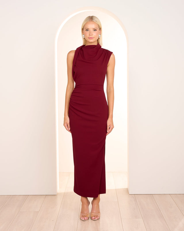 Scarlett Asymmetric Maxi Dress