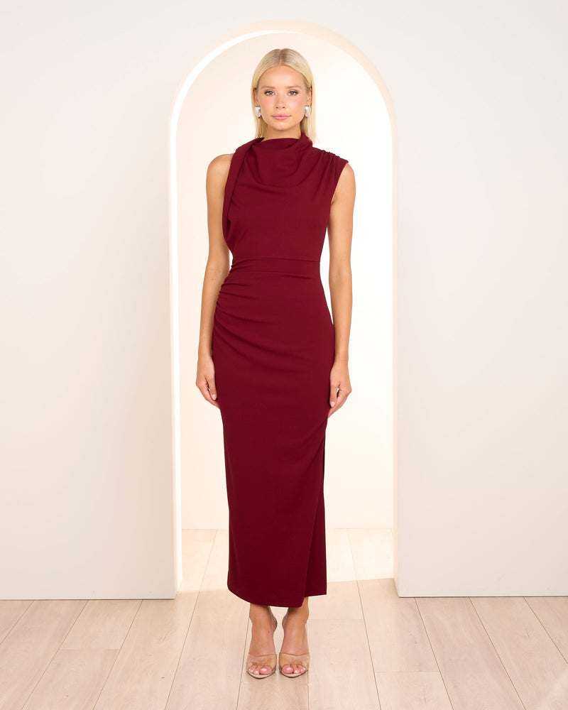 Scarlett Asymmetric Maxi Dress