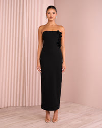 Octavia Floral Applique Dress