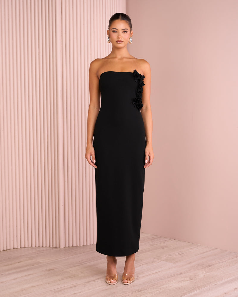 Octavia Floral Applique Dress