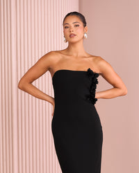 Octavia Floral Applique Dress