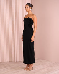 Octavia Floral Applique Dress