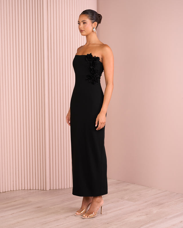 Octavia Floral Applique Dress