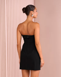 Perla Strapless Mini Dress