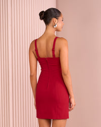 Petra Twist Front Mini Dress