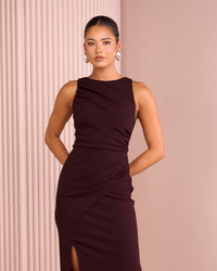 Jarina High Neck Gown